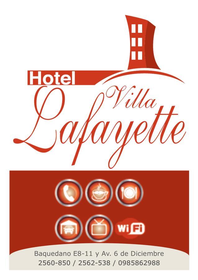 Hotel Villa Lafayette Quito Exteriér fotografie